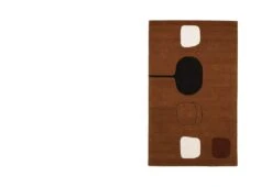 Permutation Brown Rug