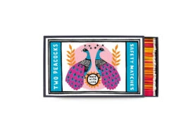 Two Peacocks Giant Matchboxes