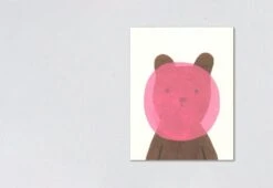 Bubblegum Bear Card