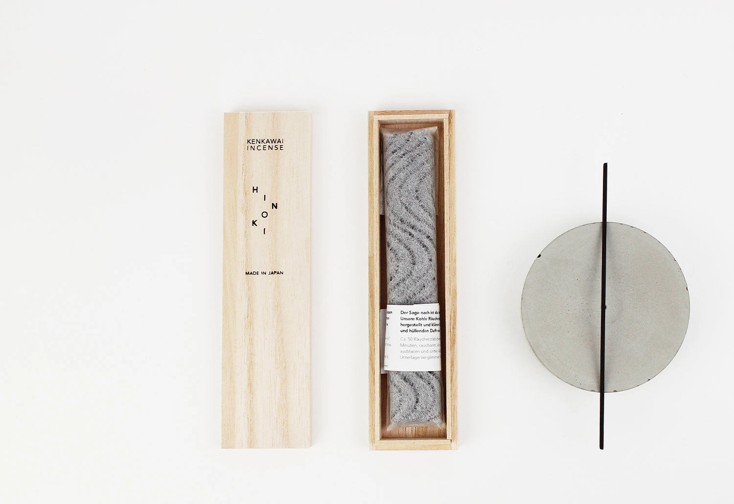 Hinoki Charcoal Incense