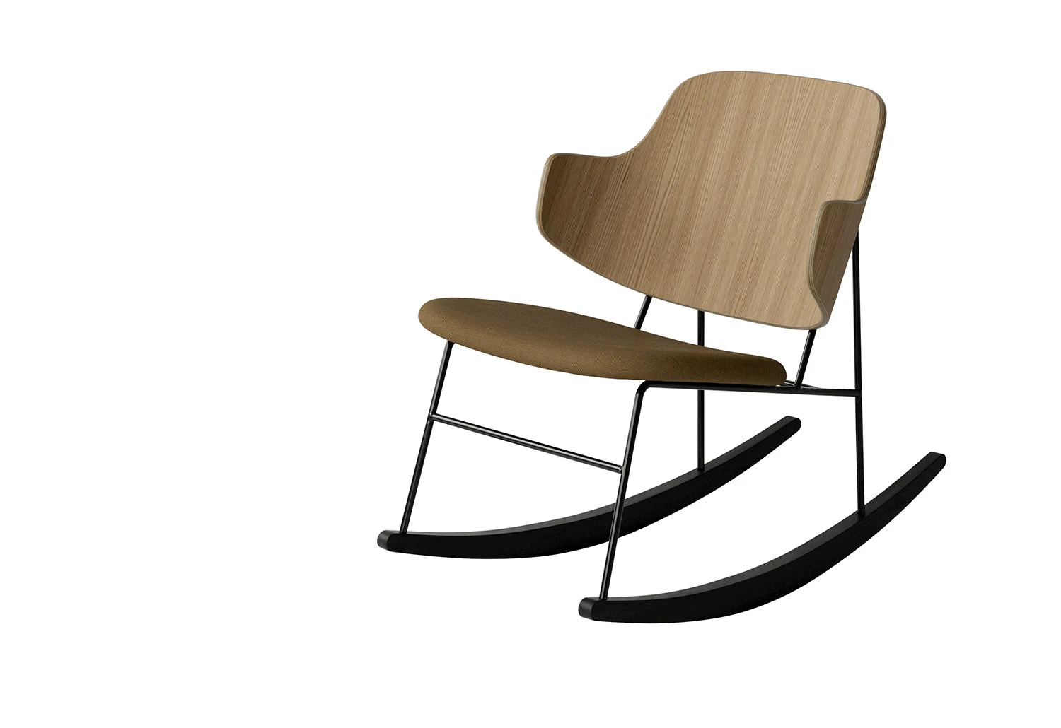 Menu Penguin Rocking Chair With Upholstered Seat, 1953 - Image 11