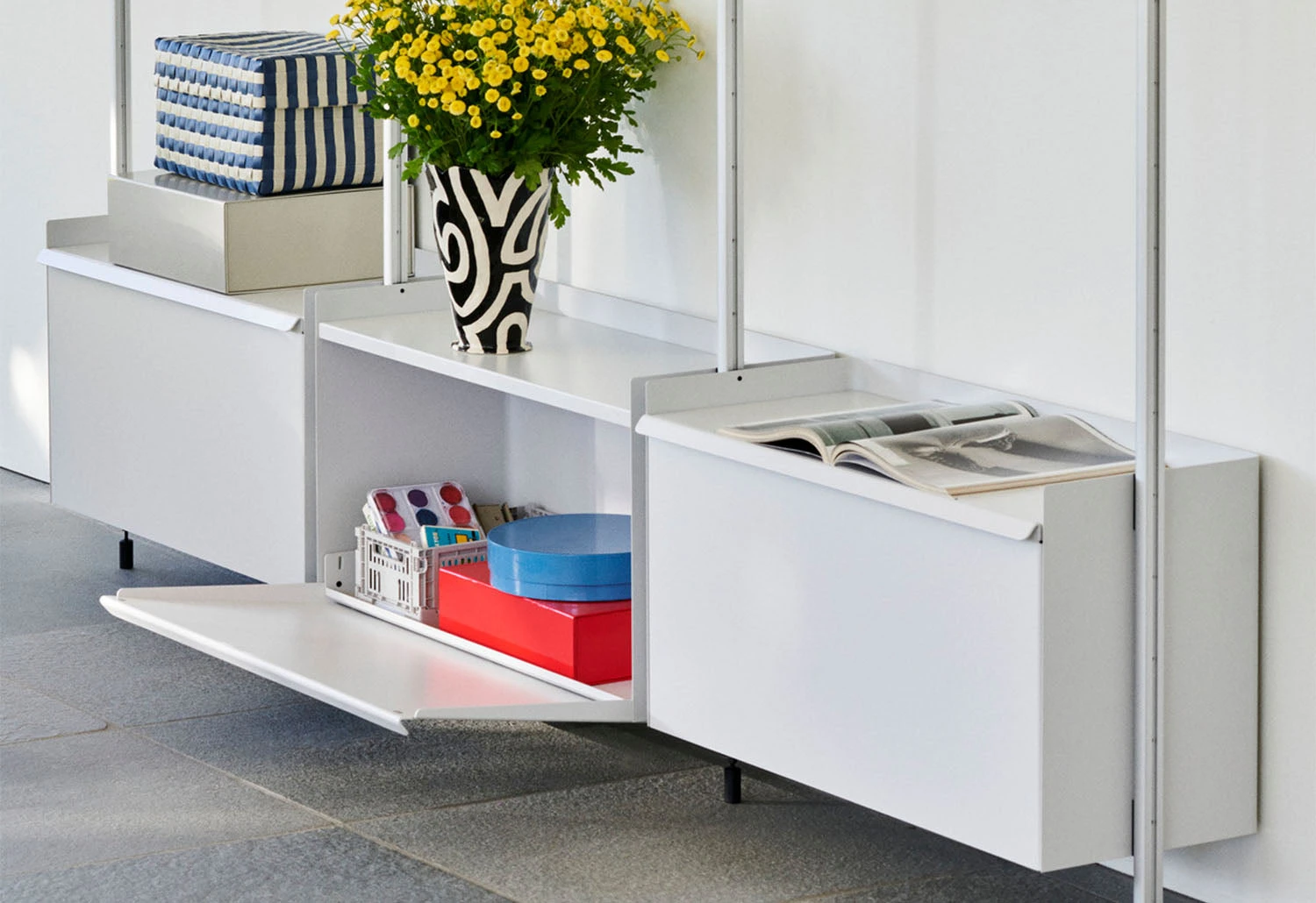 Hay Pier Shelving System, Combination 1003 - 3 Columns - Image 7