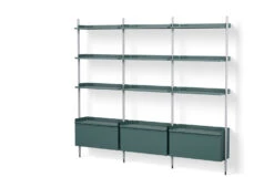 Hay Pier Shelving System, Combination 133 - 3 Columns