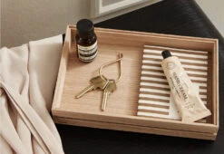 Moebe Brass Key Ring