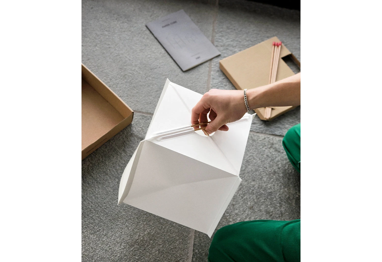 Hay Paper Cube Table Lamp - Image 18