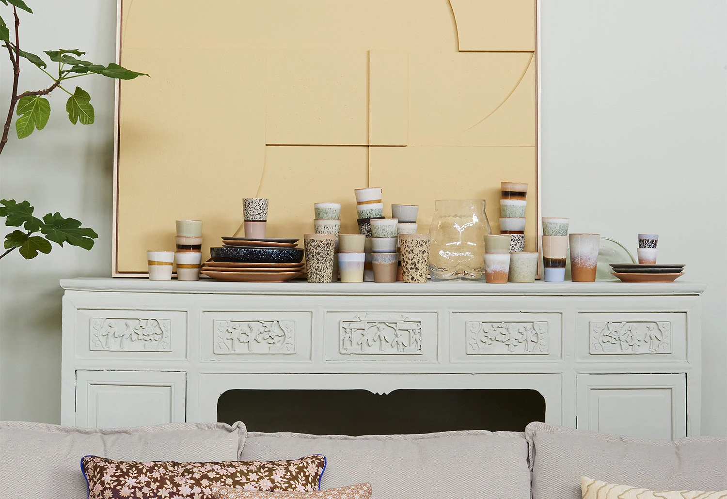 70s Side Plates, Set Of 2, Pistachio - Image 6