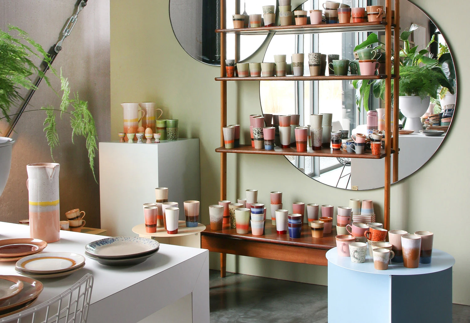 70s Side Plates, Set Of 2, Pistachio - Image 9