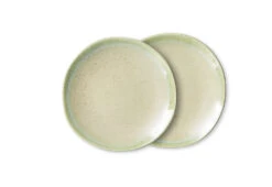 70s Side Plates, Set Of 2, Pistachio