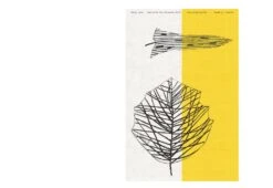 Black Leaf Tea Towel, 1959