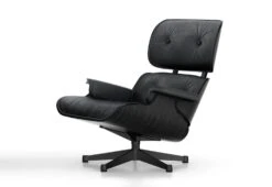 Vitra Eames Lounge Chair - Black Ash, 1956