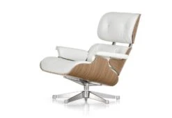 Vitra Eames Lounge Chair - Snow, 1956